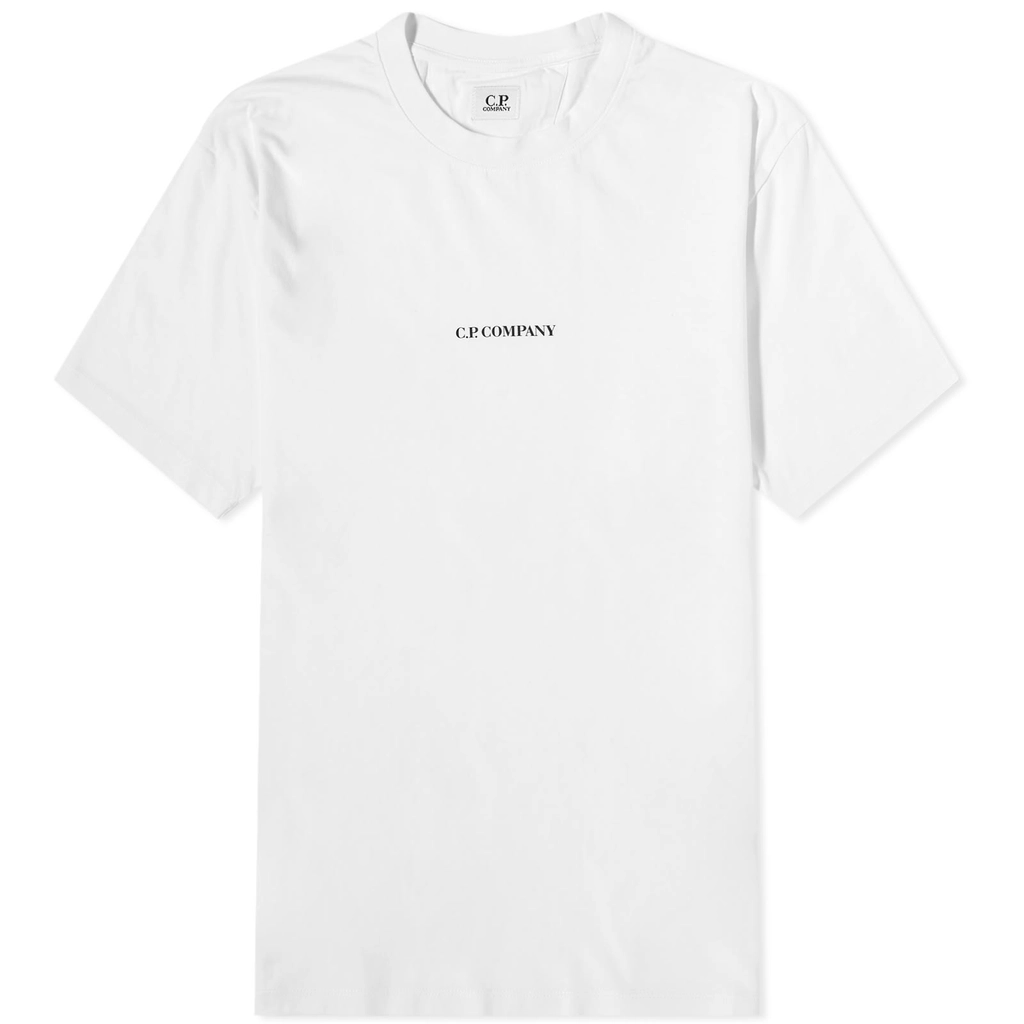 CP Company Men's Small Logo T-Shirt Gauze White